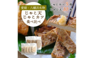 愛媛・八幡浜名物|じゃこ天&じゃこカツ 食べ比べセット＜八水蒲鉾＞＜C25-283＞【1661792】