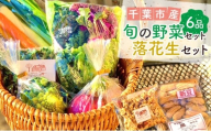 旬の野菜セット6品 落花生 セット 野菜 野菜セット 野菜詰め合わせ 詰め合わせ やさい 千葉市 千葉県 [№5346-1974]