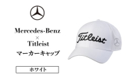 Mercedes-Benz x Titleist マーカーキャップ ホワイト  メルセデス ベンツ メルセデス・ベンツ Mercedes-Benz [№5346-2120]