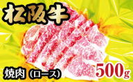 【3-69】松阪牛焼肉（ロース）　500g
