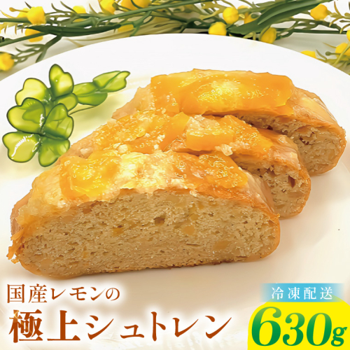 爽やか国産レモンの丸ごとシュトレン～レモンの恵み～【埼玉県　春日部　お菓子　スイーツ　手作り】（DA011） 2417743 - 埼玉県春日部市