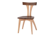 ダイニングチェア 肘なし JSR-DC1221X オーク ウォールナット  /  しつらいシリーズ 椅子 1脚 いす イス ノンストップ塗装 和 モダン ノスタルジック 板座 木製 リビング ダイニング デザインチェア 北欧 おしゃれ 木製椅子 木製チェア 食卓椅子 飛騨市