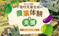 不登校児童生徒の農業体験の支援 （農園スタッフとして参加） 〈 サポート 学び 食育 収穫体験 農業体験 体験 収穫 野菜 子供 親子 農作物 ふるさと納税 柏 〉