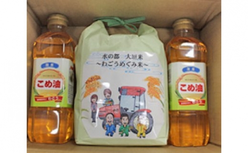 わごうめぐみ米とこめ油セット 24227 - 岐阜県大垣市