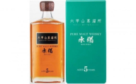 六甲山蒸溜所ピュアモルトウイスキー水楢５年　＊化粧箱付き