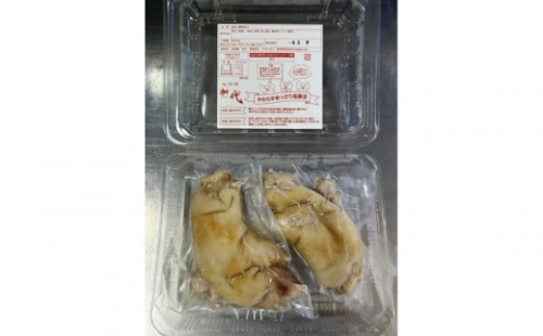 やわらかあっさり塩豚足（2個入り×3パック） 2425638 - 静岡県御前崎市