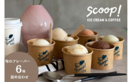【福岡市】クラフトアイスクリーム6種詰め合わせ