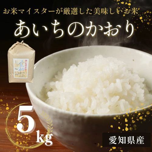 愛知県産 あいちのかおり 5kg｜米 お米 コメ こめ おにぎり 弁当 愛知県 美浜町 新米 ※北海道・沖縄・離島への配送不可 2428251 - 愛知県美浜町