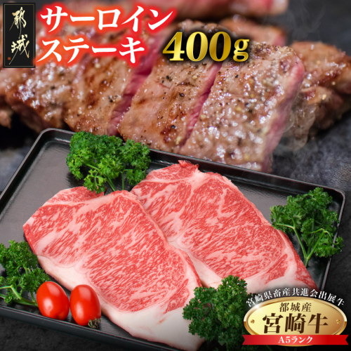 【共進会牛】(A5)宮崎牛サーロインステーキ200g×2_AD-2511 2430539 - 宮崎県都城市