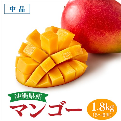 アップルマンゴー中品 約1.8kg（5～6玉）化粧箱 2431708 - 沖縄県南城市