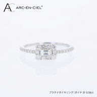 ARC-EN-CIEL PTダイヤリング（計 0.50ct） J091