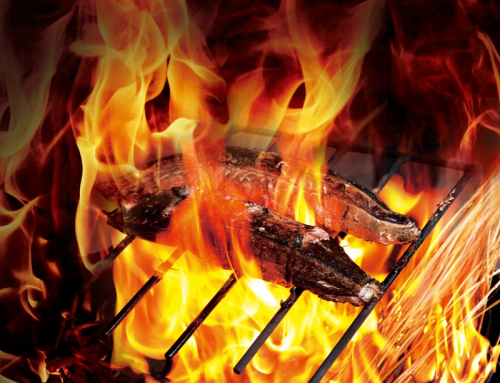 a07-169d　三保の松原の松葉で焼き上げ　わら松葉炙りかつお400ｇ 2434761 - 静岡県焼津市