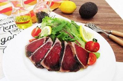 a05-013　瀬戸内塩レモン炙りかつお170ｇ 2434810 - 静岡県焼津市