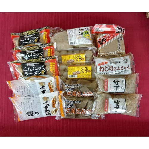 大文字こんにゃくセット冬（14点）　詰め合わせ 手作り 蒟蒻 コンニャク 糸こんにゃく 小玉こんにゃく 刺身こんにゃく ところてん トコロテン お取り寄せ 生産者応援 送料無料

 2435451 - 京都府京丹後市