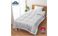 ホームコーディ　カバーのいらない温度調整掛けふとん　ダブルロング　グレー イオンリテール 家具 [№5346-2346]