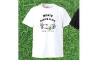 ＜美里町ガーデンプレイス＞綿100%オリジナルTシャツ 　Landscape柄 ＜白＞＜XSサイズ＞【1695840】