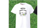 ＜美里町ガーデンプレイス＞綿100%オリジナルTシャツ 　Landscape柄 ＜白＞＜Sサイズ＞【1695844】