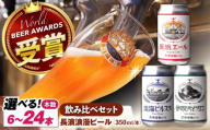 [12/17入金まで年内発送]ビール 長濱浪漫ビール 定番3種 6本セット 滋賀県長浜市/長浜浪漫ビール株式会社 [AQBX022] ビール クラフトビール 地ビール ご当地ビール 飲み比べ 発泡酒 ホップ セット 定番 ビール 長浜浪漫ビール ビール おすすめ 人気のクラフトビール ギフト プレゼント 長浜市 350ml モルト 長浜エール 缶ビール