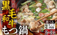 【1月発送】《簡易包装》飛騨産 黒毛和牛 もつ鍋セット(2-3人前) ●選べるスープ (塩)/ セット内容● 〆付 鍋の素 牛肉 肉 鍋 なべ モツ もつ ホルモン 選べる セット ラーメン らーめん 麺 国産牛 和牛 冷凍 飛騨市 10000円 1万円