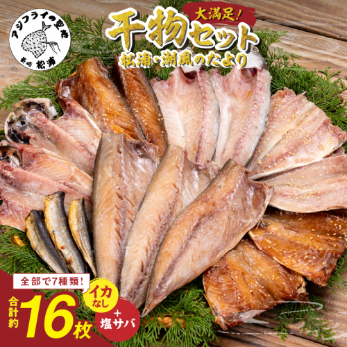 松浦・潮風のたより(イカなし＆サバ増量) ( 松浦市 サバ アジ カマス 干物 アジ開き 一夜干し 詰め合わせ )【B0-264】 2442661 - 長崎県松浦市