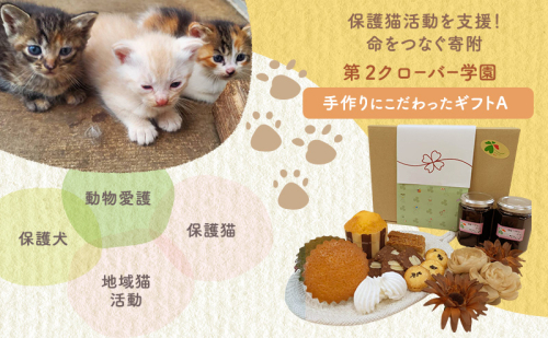 洋菓子 【第2クローバー学園】手作りにこだわったギフトA お菓子 焼き菓子 セット マドレーヌ クッキー マフィン ムラング フィナンシェ ジャム 市原市 千葉県 2444277 - 千葉県市原市