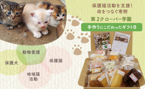 洋菓子 【第2クローバー学園】手作りにこだわったギフトB お菓子 焼き菓子 セット マドレーヌ クッキー マフィン ムラング フィナンシェ フロランタン ジャム 市原市 千葉県 2444278 - 千葉県市原市