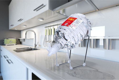 酸素補給水 WOX 飲む酸素 酸素水 酸素 8L 3本セット スタンド付 1194 2444300 - 鳥取県江府町
