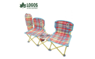 ペアチェア プラス-AI(チェッカー)家族や友達とアウトドアやキャンプで大活躍。73173097【1689395】