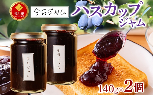 【ふるさと納税】ハスカップ ジャム 140g 2個 今日ジャム 北海道産 自家製 無添加 パン ヨーグルト 朝食 濃厚 甘い デザート スイーツ おやつ グルメ ご褒美 贅沢 ギフト 贈り物 セット 詰め合わせ お取り寄せ 送料無料 北海道 滝川市 2445551 - 北海道滝川市