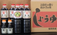 ［ カネシチ 今泉醤油醸造 ］ カネシチ 醬油 ・ 詰合せセット IZ001-1