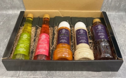 彩り5本セット ドレッシング 酢 だし 2446457 - 福岡県朝倉市