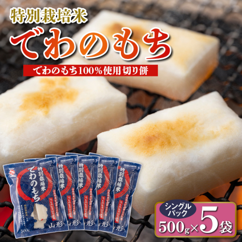 【城北麺工】特別栽培米 でわのもち 500g×5袋 FY25-290 2447636 - 山形県山形市