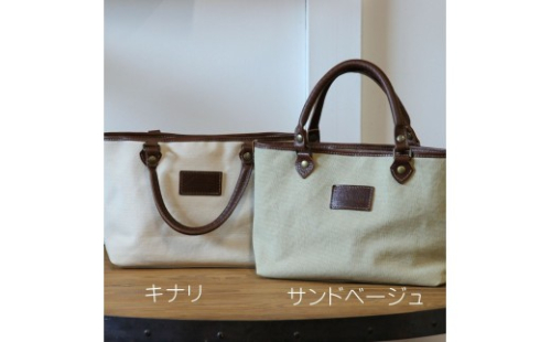 【選べるカラー】MT-03 帆布×革 クラシカルな雰囲気のミニトートバッグ 2447823 - 和歌山県有田川町