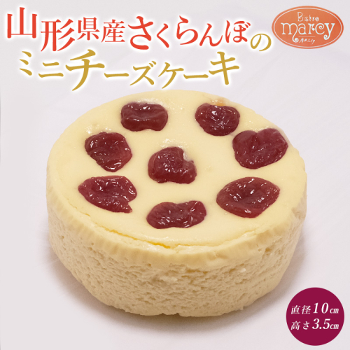 山形県産 さくらんぼのミニチーズケーキ FY25-395 2447884 - 山形県山形市