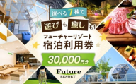宿泊券 フューチャーリゾート 宿泊利用券30,000円分 滋賀県長浜市/株式会社フューチャーラボ [AQCG010] 旅行 宿泊 グランピング サウナ 犬と宿泊 バーベキュー BBQ キャンピング スパ プール マッサージ 星空 リゾート 燻製 体験 温泉たまご 温泉 ホテル 宿 おすすめ 3万円 30000円 人気 30000 滋賀県長浜市 長浜 ホテル