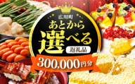 【あとから選べる】広川町 ふるさとギフト 30万円分 [AFZZ008]