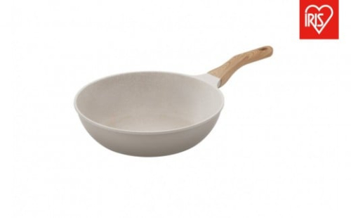 ナチュかるフライパン炒め鍋２８cm　ＩＨ・ガス火対応 NTL-W28MO グレイッシュモカ 2454664 - 宮城県角田市