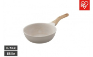 ナチュかるフライパン炒め鍋２２cm　ＩＨ・ガス火対応 NTL-W22MO グレイッシュモカ