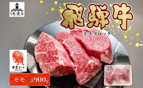 飛騨牛 モモブロック 300g×3P モモ肉 もも肉 ブロック ブロック肉 ももブロック 肉 牛肉 牛 ビーフ 和牛 和牛ステーキ 国産 国産肉 日本産 ローストビーフ ステーキ 冷凍保存 ご当地 お取り寄せグルメ 送料無料 岐阜県美濃市 2454961 - 岐阜県美濃市