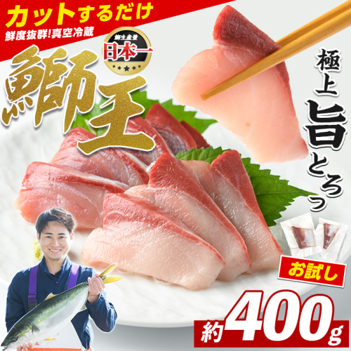 【お試し品】 ぶりの王様「 鰤王 」 スキンレスポーション 2P入り 冷蔵 でお届け ぶり ブリ 鰤 ぶりしゃぶ たたき 産地直送 新鮮 旨味が抜群の 長島町 特産品【JFA】jfa-1599 2455228 - 鹿児島県長島町