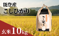 新米 こしひかり 玄米 10kg 能登 の おこめ 数量限定 令和7年産 甘み hakumai ※ ご飯 ごはん R7 2025年産 おいしい 美味しい 石川県 石川 能登 羽咋 支援 応援 復興応援 復興支援 お米 米 こめ kome okome ふるさと納税米