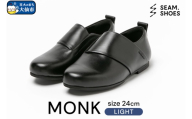 MONK LIGHT（SEAM..SHOES）サイズ 24cm シーム シューズ 靴 秋田県 大仙市