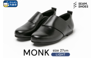 MONK LIGHT（SEAM..SHOES）サイズ 27cm シーム シューズ 靴 秋田県 大仙市