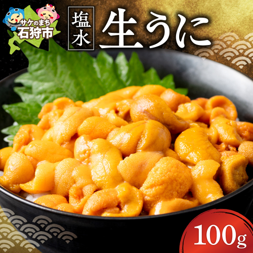 【目利きの達人セレクト】塩水 生うに 100g（ロシア産） 2461649 - 北海道石狩市