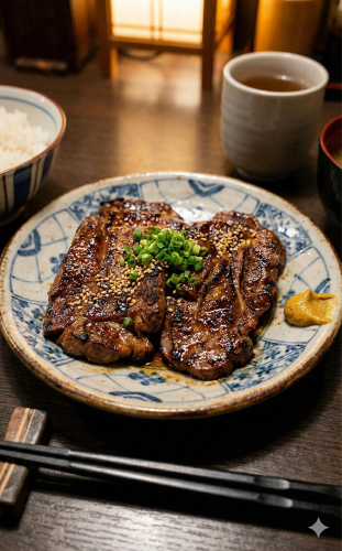 手作り100%カクキュー八丁味噌使用漬込み牛タン・クラフト木樽のセット［148G04］ 2462450 - 愛知県小牧市