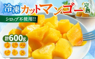 冷凍 カット マンゴー 計600g フルーツ 果物 くだもの 完熟マンゴー 小分け おすすめ おやつ デザート 贅沢 スムージー マンゴータルト パフェ 食品 加工品 国産 数量限定 冷凍フルーツ 果実 南国 産地直送 ギフト 贈り物 宮崎県 日南市 送料無料_CA94-25