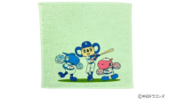 【中日ドラゴンズとのコラボアイテム】のこり染×ドアラミニタオル　ほうれんそう