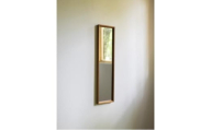 【受注生産】Mirror 05 チェリー/oil finish / 鏡 かがみ ミラー 壁掛け 全身 ウォールミラー 家具 インテリア 身だしなみ おしゃれ 受注 木製 木目調 ナチュラル デザイン / 恵那市 / ROYAL STAGE [AUEB042]