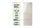 東芝 冷蔵庫 【標準設置費込み】 601L 6ドア 両開き 冷凍冷蔵庫 GR-Y600FK(EC)