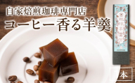 珈琲羊羹 200g コーヒー羊羹 羊羹 ようかん コーヒー 珈琲 coffee 焙煎 自家焙煎 あんこ 餡子 菓子 和菓子 スイーツ 大人スイーツ 洋菓子 ギフト プレゼント 贈り物 贈答 5000円 アポロコーヒーワークス 愛知県 豊橋市